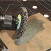Wolfcraft Univerzálny čistiaci kotúč 100x13mm do vŕtačky, stopka 6mm 1674000 - Image 2