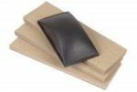 Wolfcraft Sada gumový klátik +50 brúsnych pásikov 70x210mm 2898000