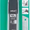 Wolfcraft 10 x profesionálne odlamovacie nože 4312000 - Image 3