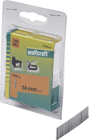 Wolfcraft Klince dĺžka 14 mm 1000 ks 7234000