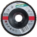 Wolfcraft lamelový brúsny tanier zrno 40, ø 115 mm 8426000