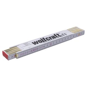 Wolfcraft skladací meter drevený 2m 5227000