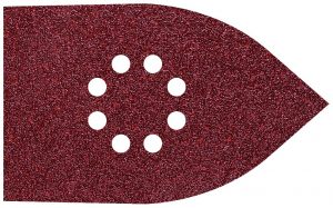 Wolfcraft 10 x samodržné brusné papíry 80, 120, 240 1755000
