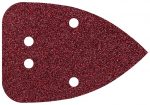 Wolfcraft 10 x samodržné brusné papíry 80 1757000