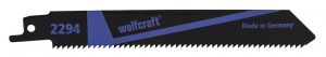 Wolfcraft 2 x šavlové pilové plátky hloubka řezu 10 – 100 mm