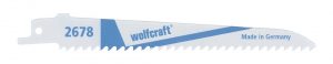 Wolfcraft 2 x šavlové pilové plátky 6 – 100 mm