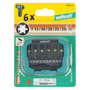 Wolfcraft Impact box s bitmi 7-dielny -TX 2969000