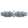 Wolfcraft PROFI pokosová píla a rezací prípravok 120 mm 6956000 - Image 4